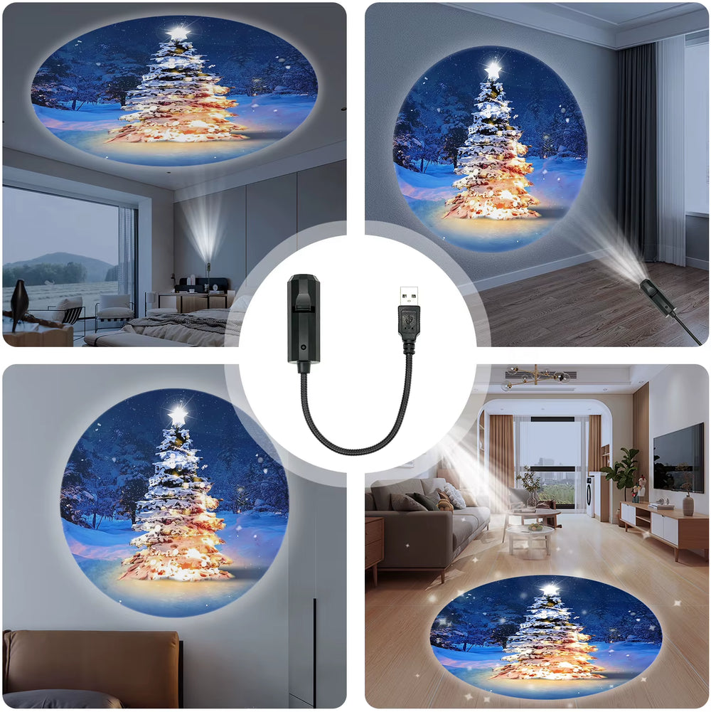 Christmas Tree Projection Light